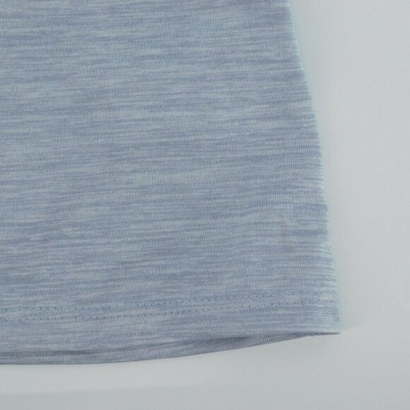 Reebok Girls T-Shirt Gray Love More Than Ever Sport Short Sleeve V-neck Workout - Picture 4 of 6